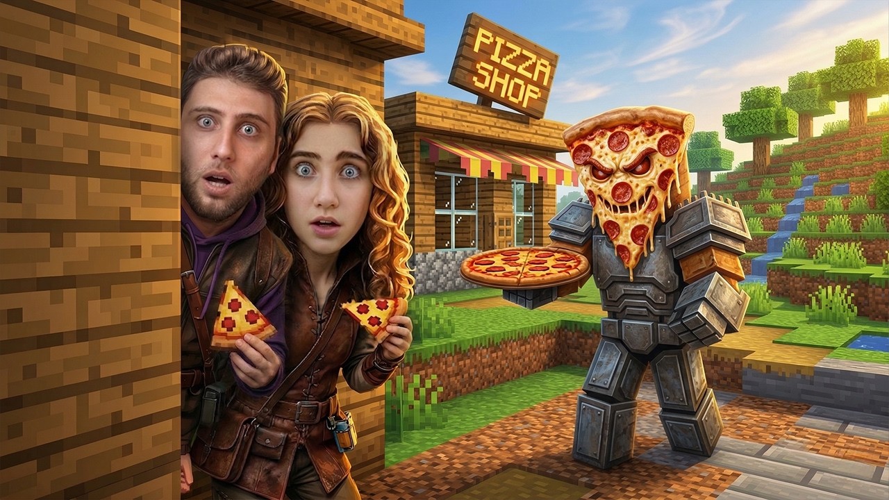 فتحنا مطعم بيتزا في ماينكرافت !!