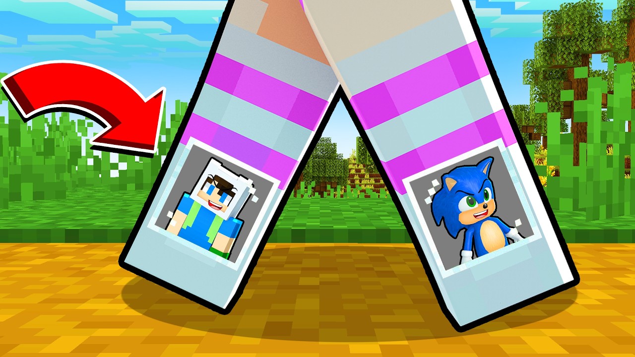 KIZ HAYRANIM ECE'nin BACAKLARININ İÇİNE EV YAPTIM 😱 Minecraft