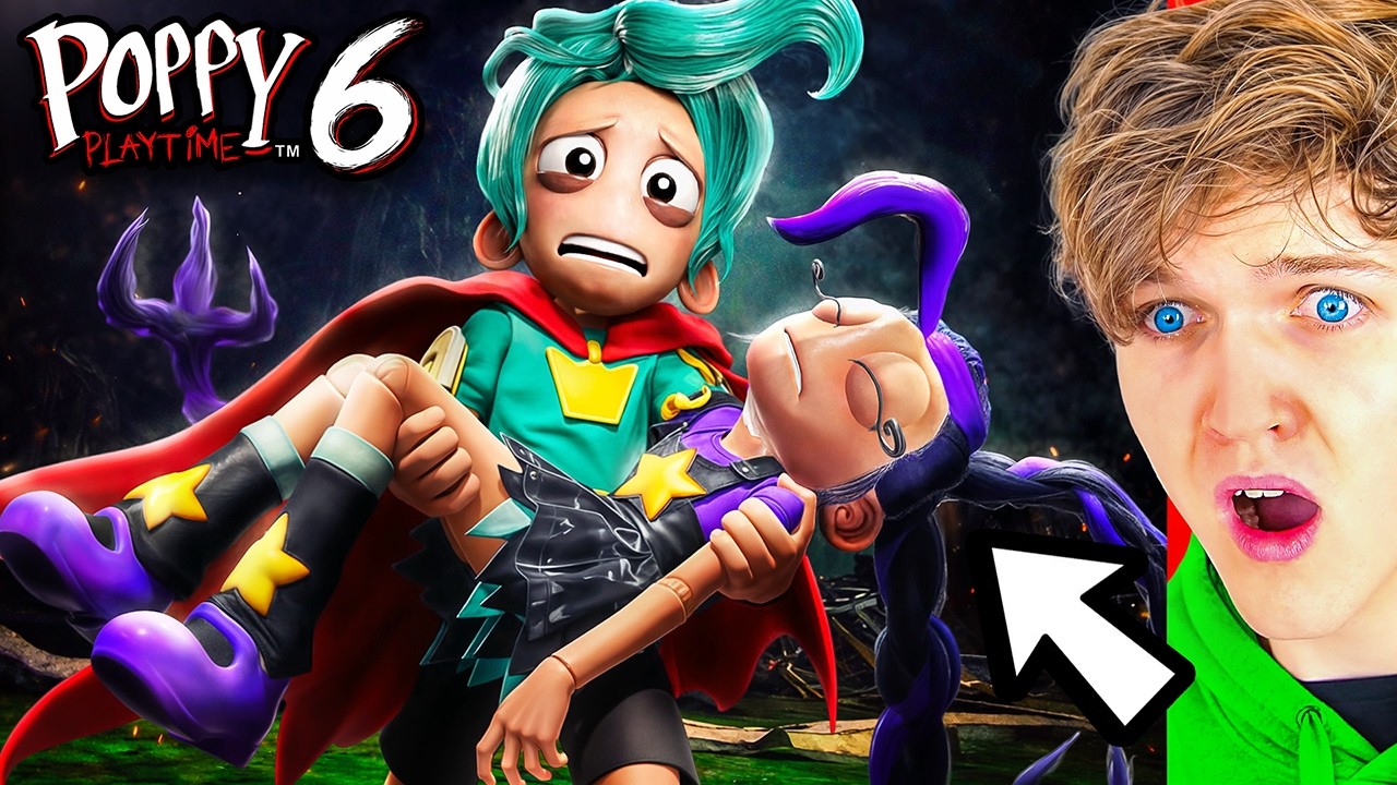 POPPY PLAYTIME CHAPTER 6 - RORY Finds LILY and MEETS PROTOTYPE!? (LANKYBOX REACTION!)