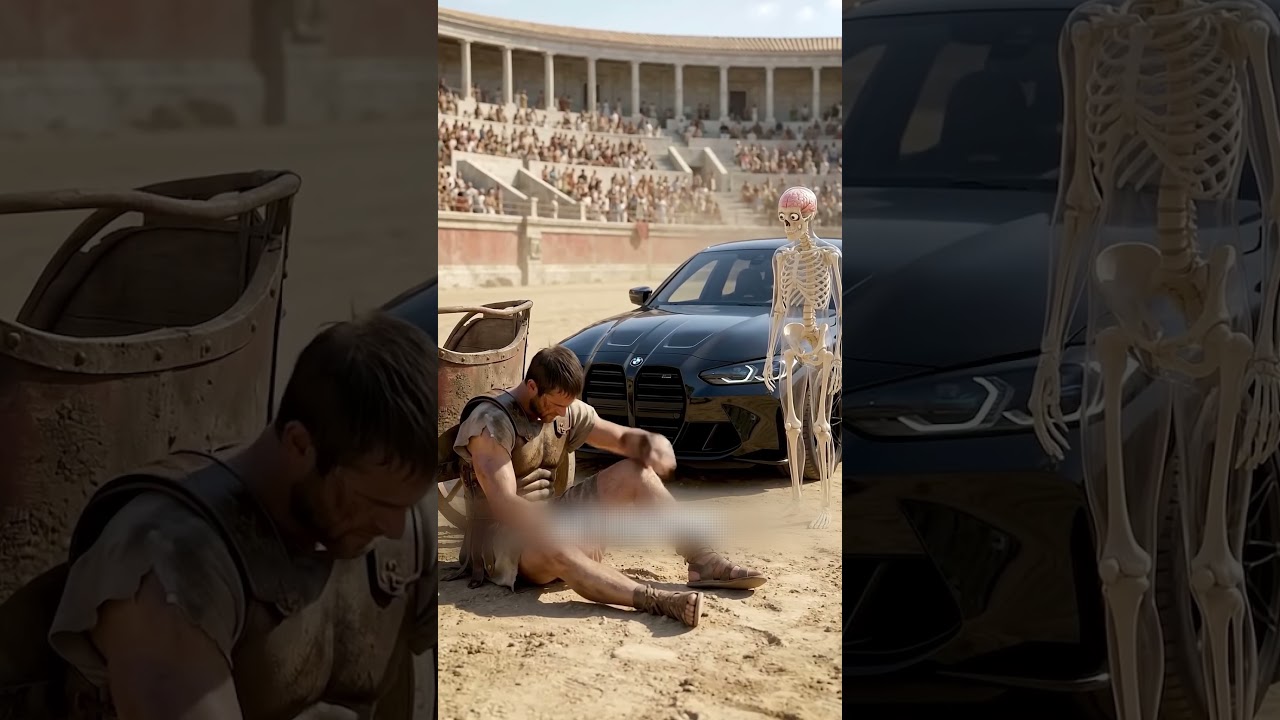 ماذا لو كان لديك سيارة في روما القديمة؟😮