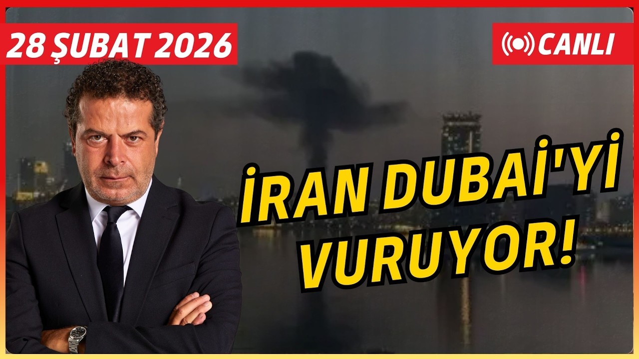 SON DAKİKA! İRAN DUBAİ'Yİ VURUYOR! GELİŞMELER CANLI BALĞANTILAR İLE CANLI YAYINDA!