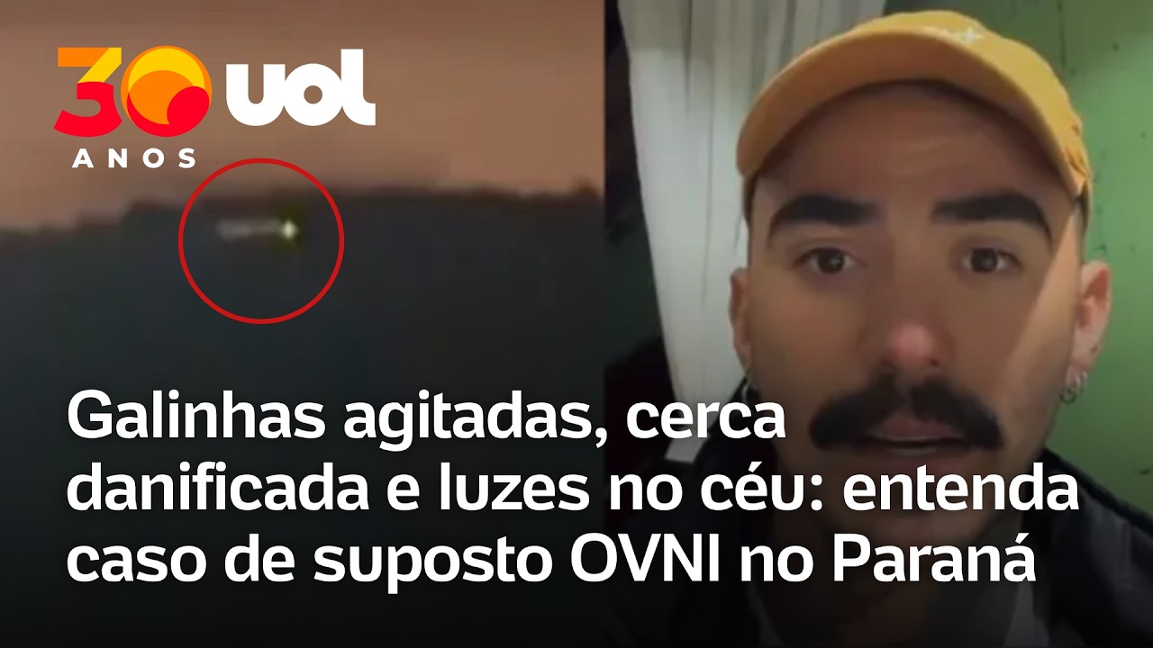 Luz misteriosa no céu assusta morador do Paraná e levanta suspeita de OVNI