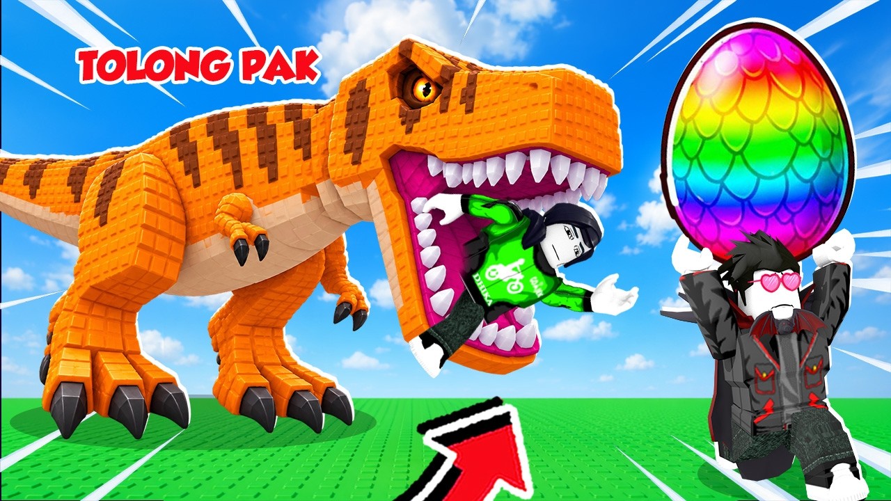 KITA CURI TELUR HEWAN  PALING NGAKAK DI ROBLOX!!!