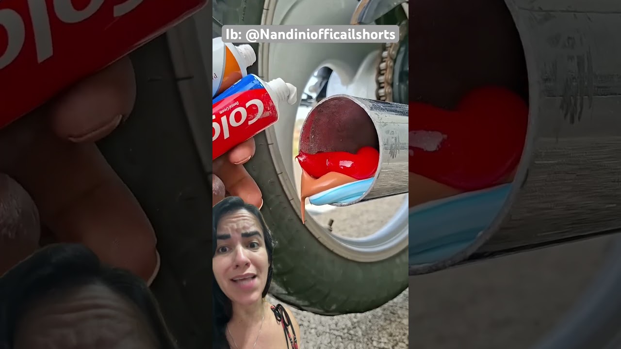 PASTA COLORIDA ‼️😳 Nandiniofficailshorts #automobile #art #duet