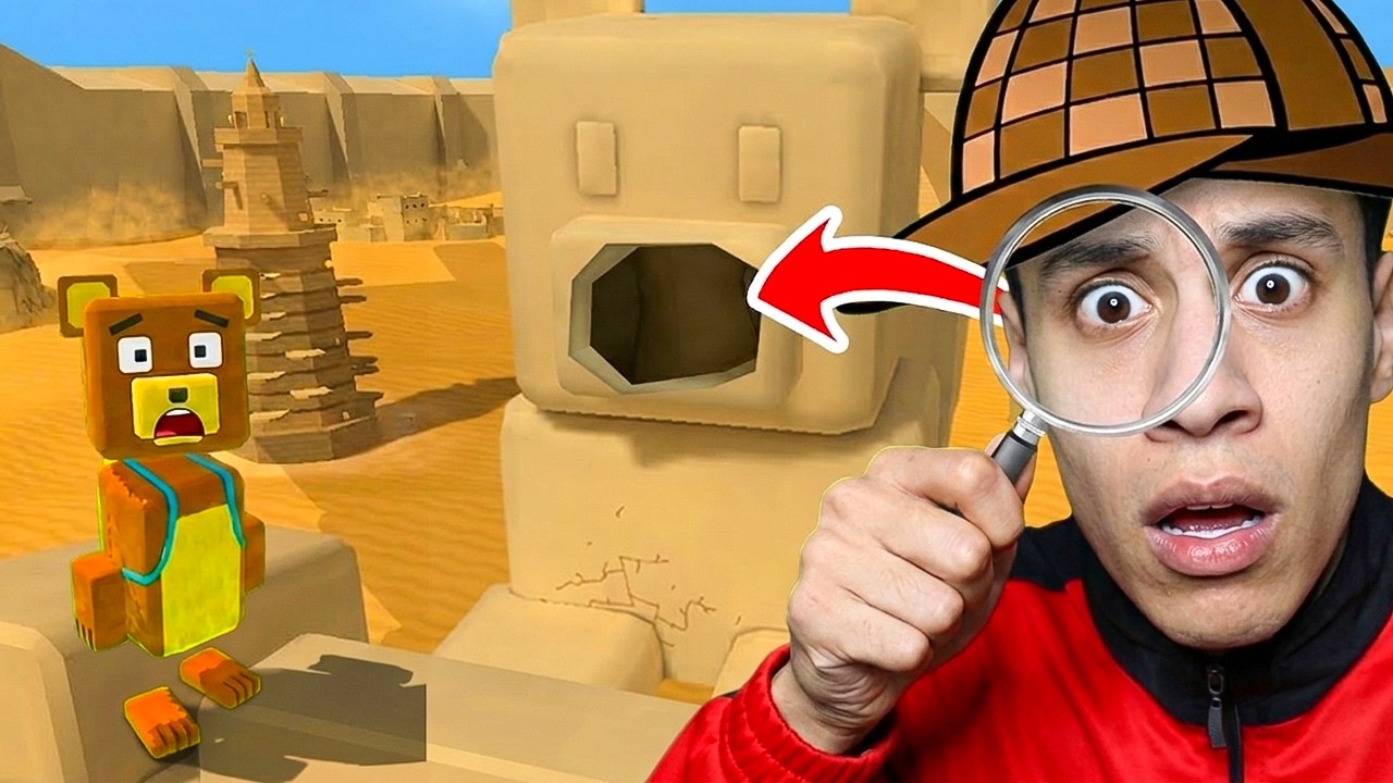 لن تصدق ما وجدته داخل أنف أبو الهول العملاق! 🚫😱| Super Bear Adventure
