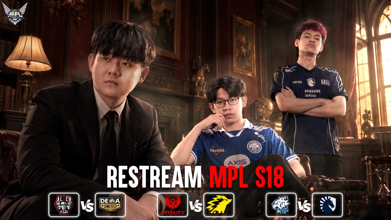 OMAAAKKKK ALBERT ABSEN LAGI, EVOS VS TLID. MPL S18 WEEK 6 DAY 3