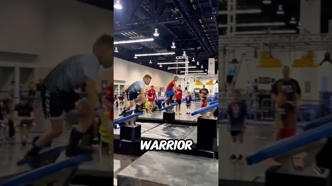 Bocil Ini Menaklukkan Ninja Warrior⁉️😵