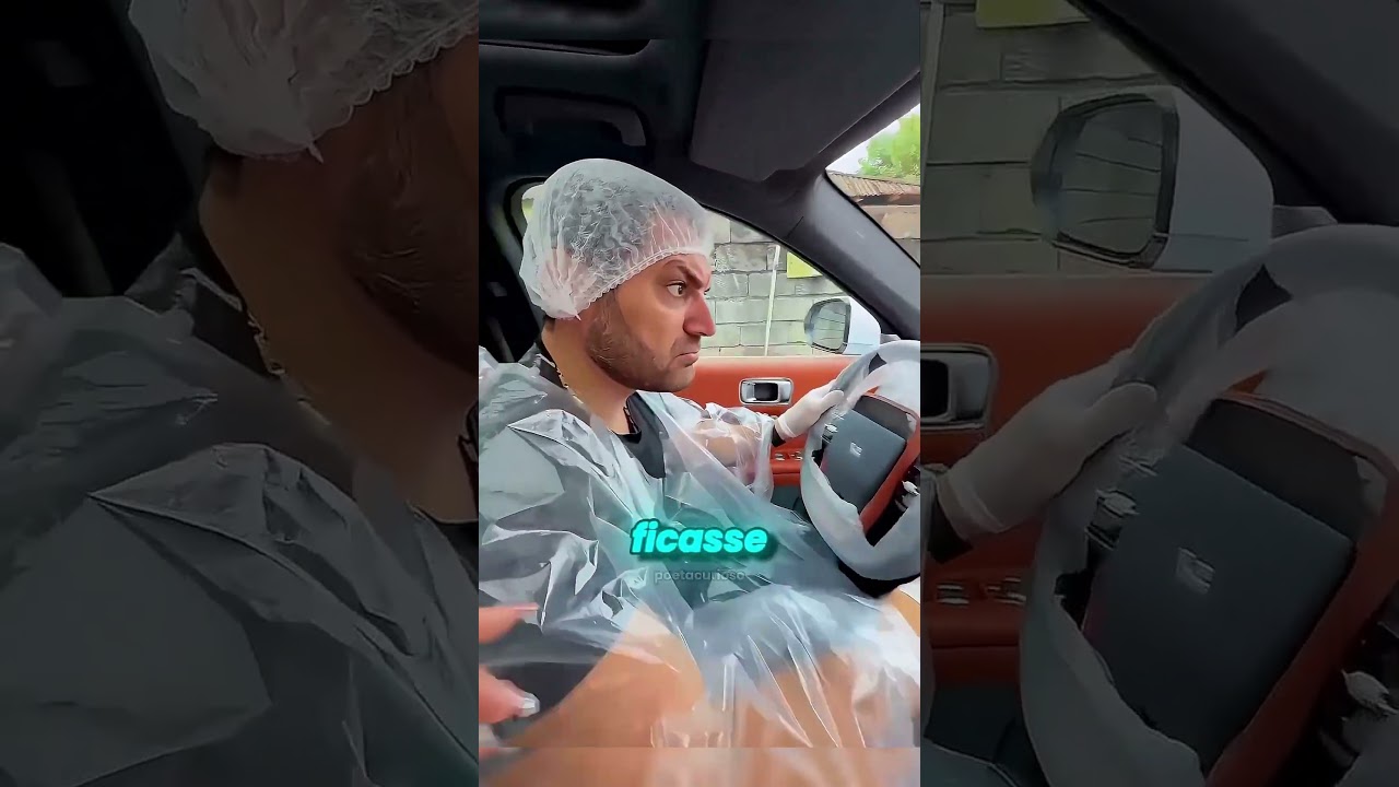 Yeni Arabasını Plastikle Kapladı! 😱