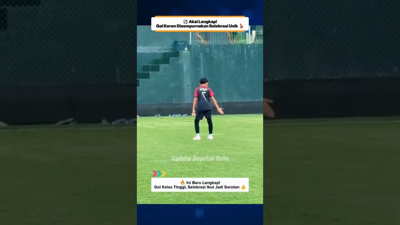 😍💓 Tembakan Jauh Pemain Ini Berbuah Gol Indah, Selebrasinya Ikut Disorot 🎯⚽