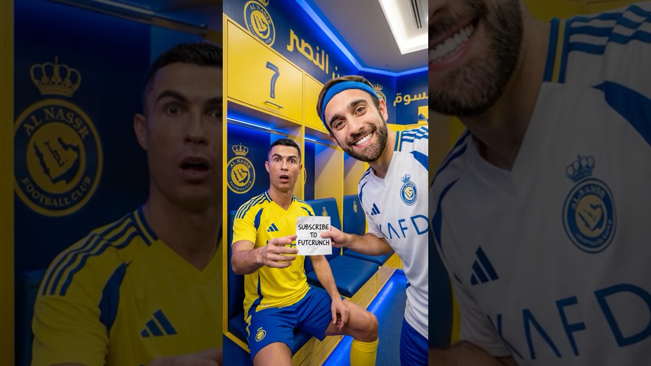 I Left Notes For Ronaldo To Subscribe