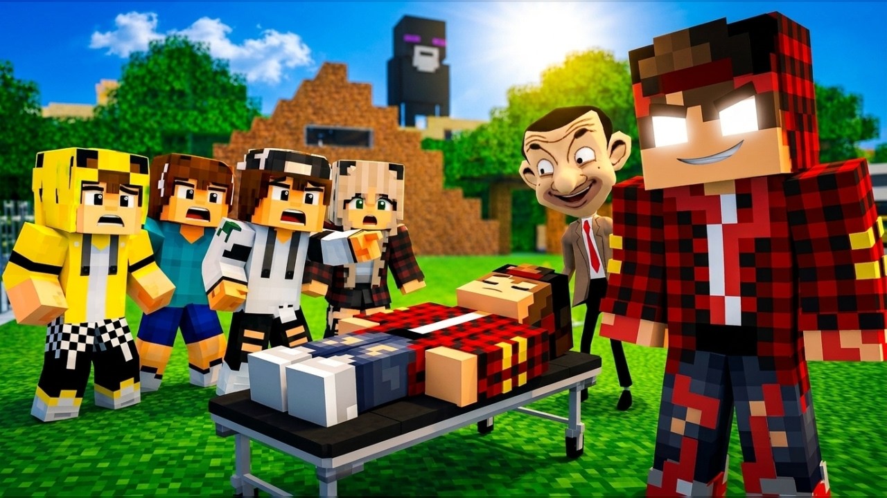 ماين كرافت لكن عبوسي وكعبول وجيجي كشفوا حقيقة نسختي الشريرة 😱🔥 #فلم_ماين_كرافت