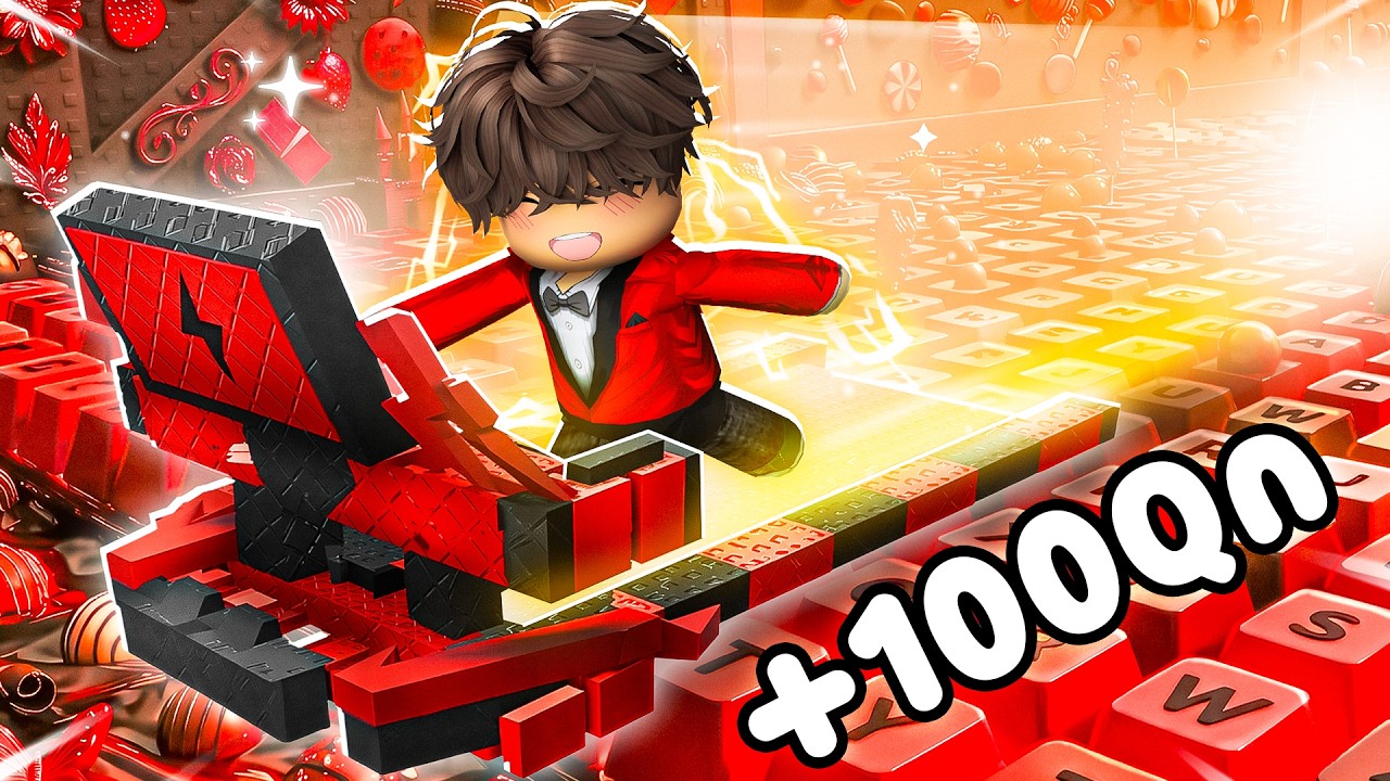 روبلوكس فتحت الادمن الاحمر ! speed keyboard escape