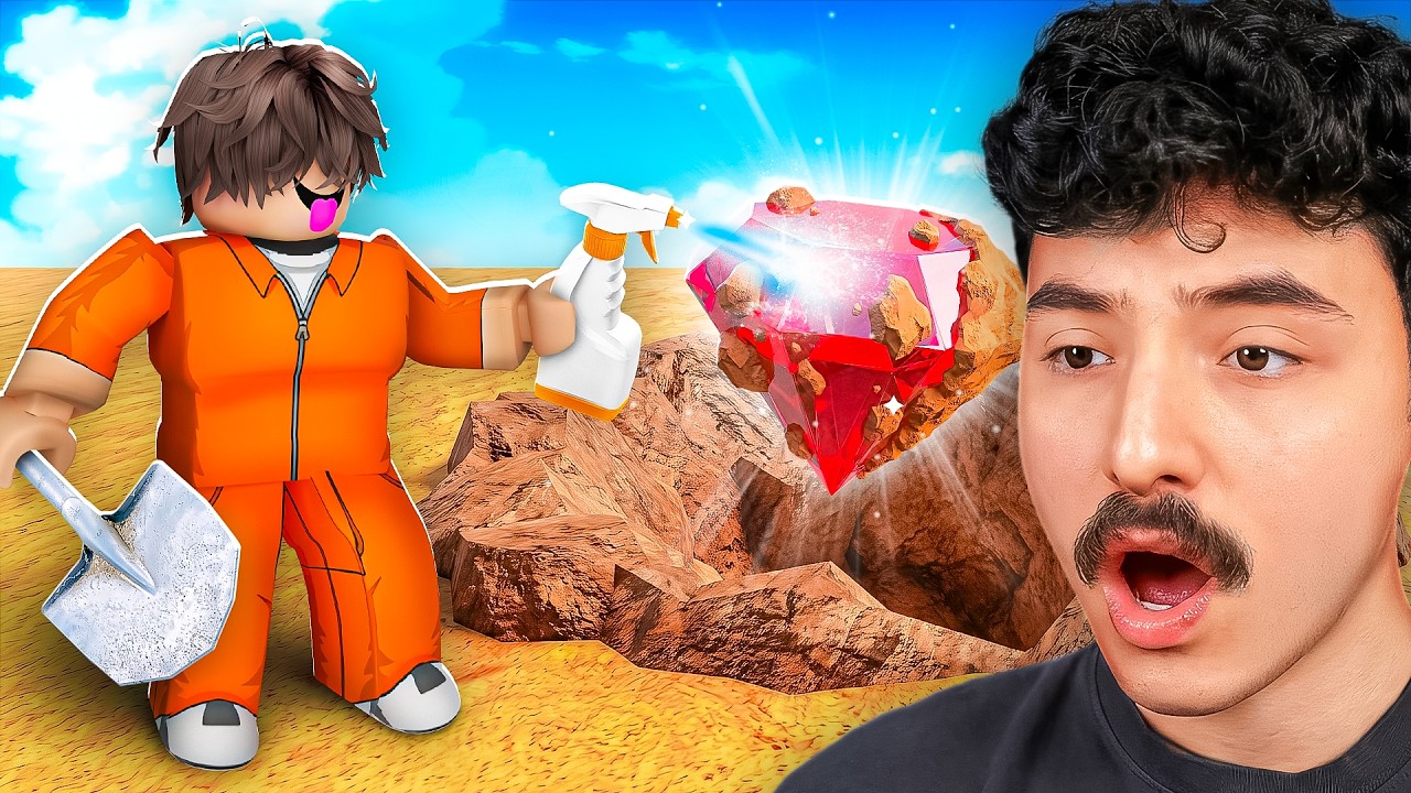 ربلوكس احفر ونظف ! Dig and clean