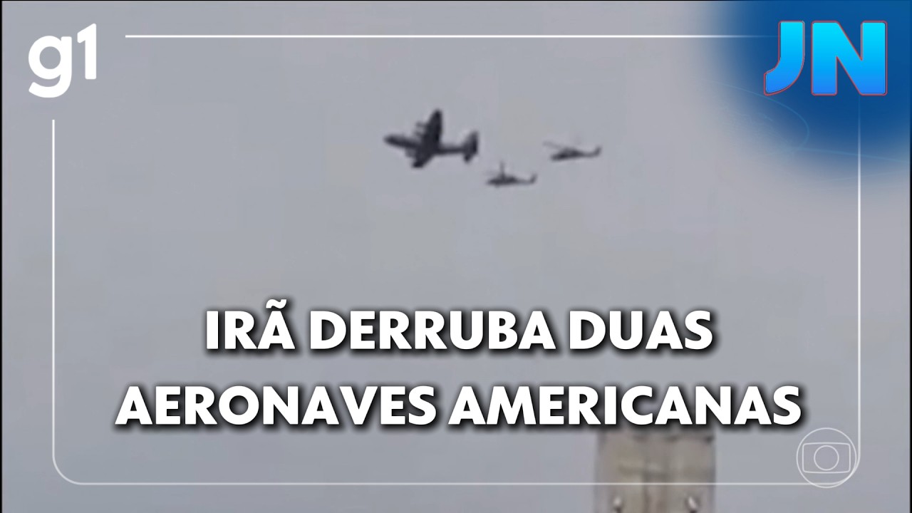 JN: Irã abate duas aeronaves americanas; dois pilotos são resgatados e um está desaparecido