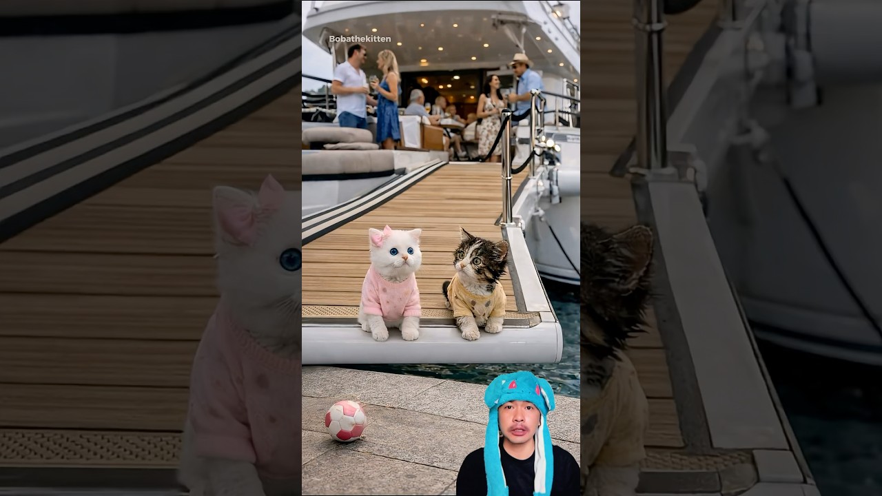 Katy dan Blacky terpisah 😭 @BobatheKitten1 #RamadanwithYouTube