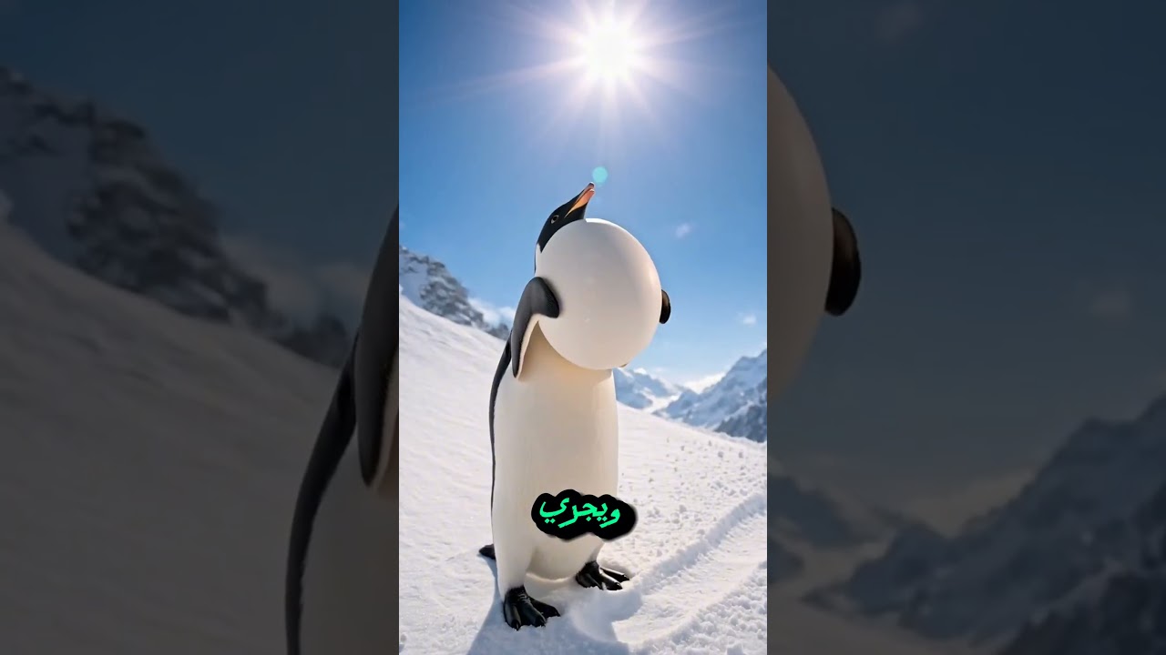 بطريق ينقذ بيضة غامضة من دب😱😱 #بطريق #بيض #بومة #دب #قصص #دويتو #funny #اكسبلور