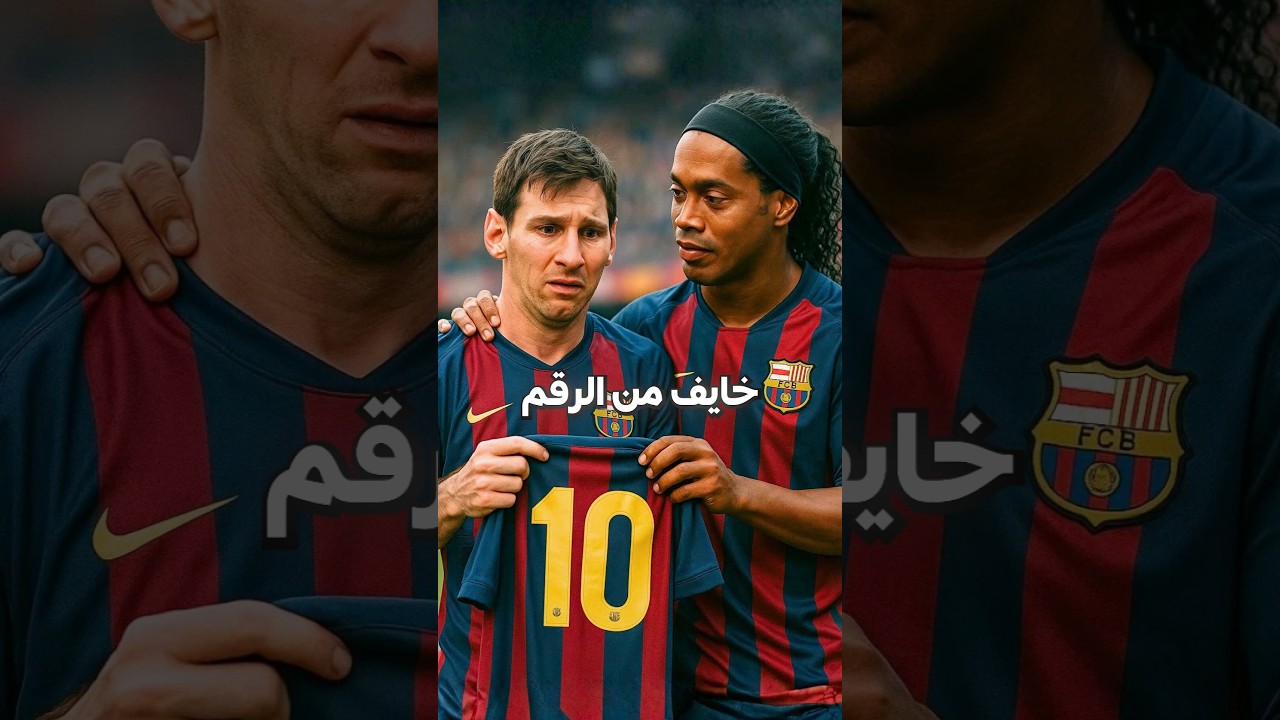 القصة الحقيقية لرقم 10 بتاع ميسي ... القصة اللي محدش يعرفها #ميسي #برشلونة #اسلام_ضياء