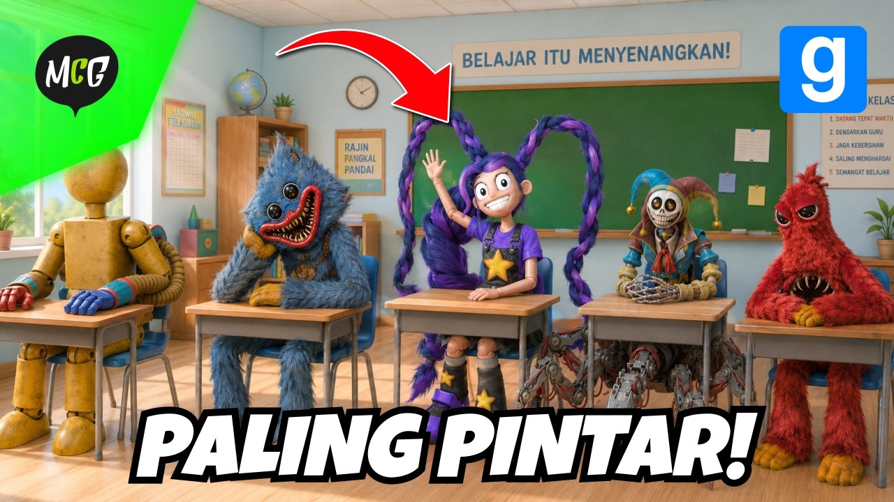 Karakter Paling Pintar di Poppy Playtime!