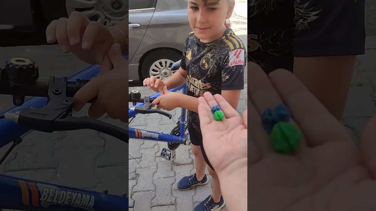ركبت خرز ل بسكليت فوزي ههههههه