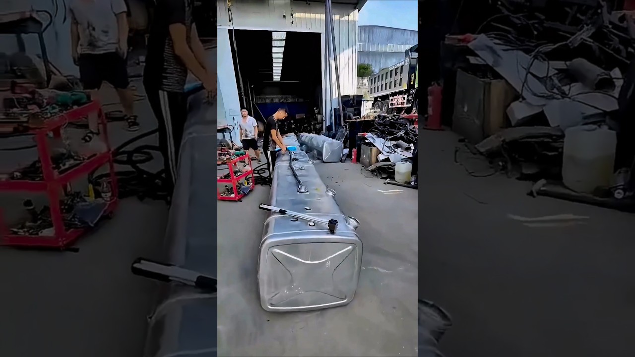 Why Would a Truck Driver Replace the Factory Fuel Tank? 😳