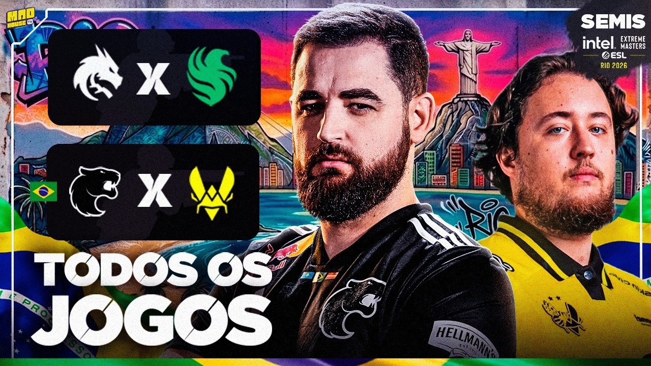 IEM RIO 2026 (DIA 05 - SEMI FINAL) - TODOS OS JOGOS - COMPLETO