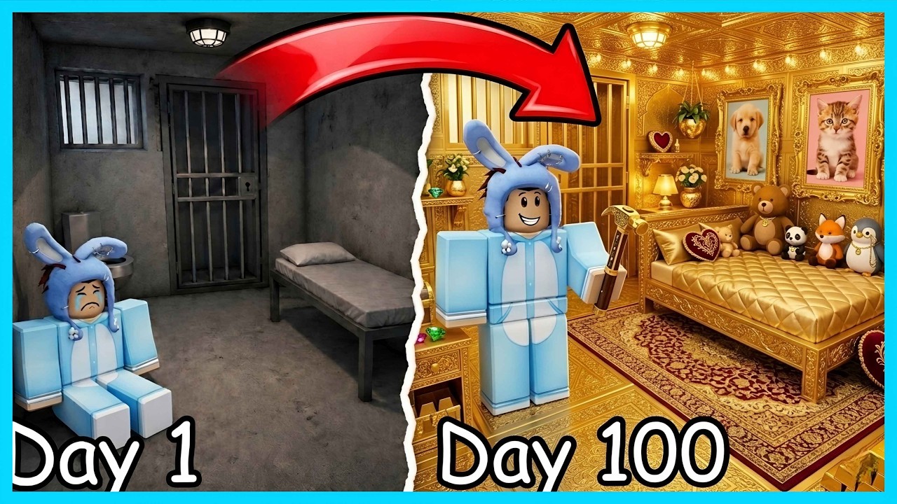 MIPAN & ZUZUZU Bangun Penjara Dari Miskin Sampai Kaya! ROBLOX
