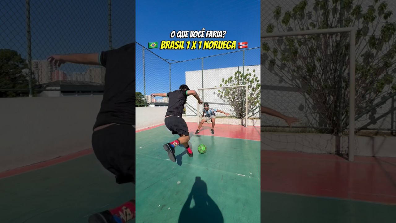 🇧🇷 Brasil x Noruega 🇳🇴 | O QUE VOCÊ FARIA?
