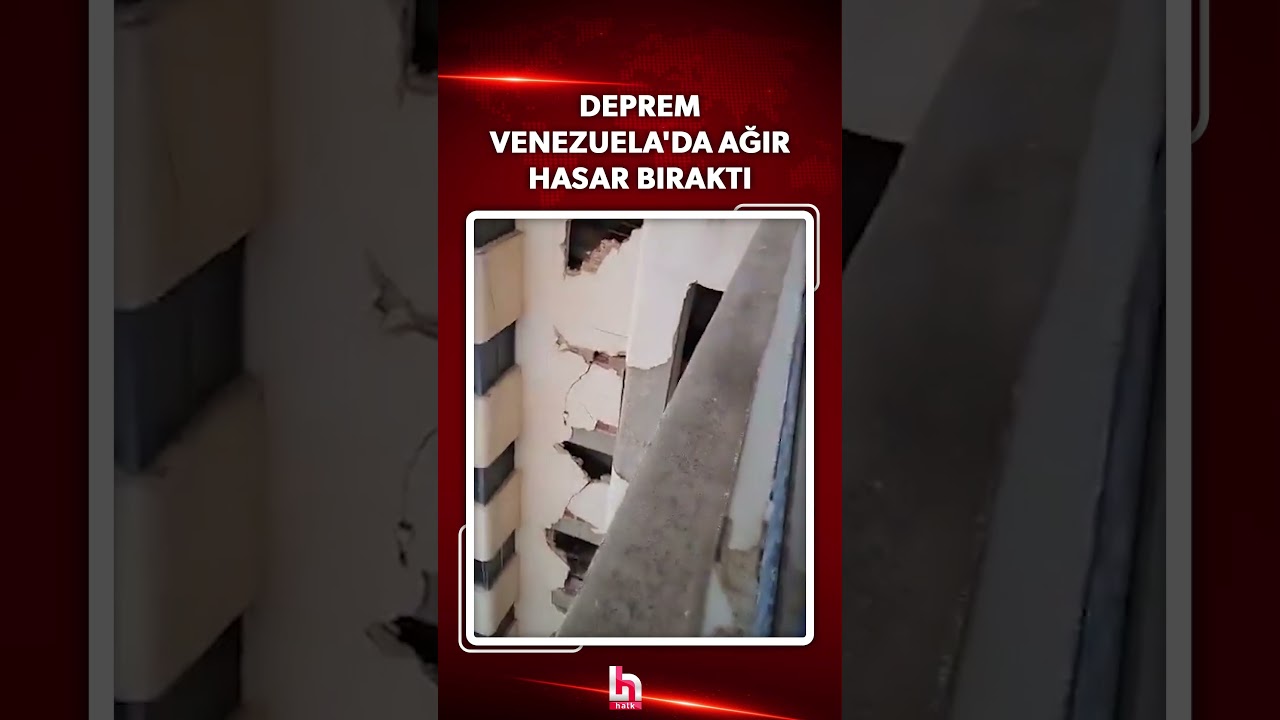 Venezuela'da deprem sonrası büyük yıkım!