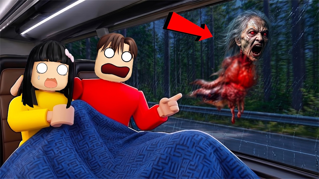 Yuta Mio Lihat Penampakan KUYANG Di Tengah Hutan Saat Naik Bus | ROBLOX