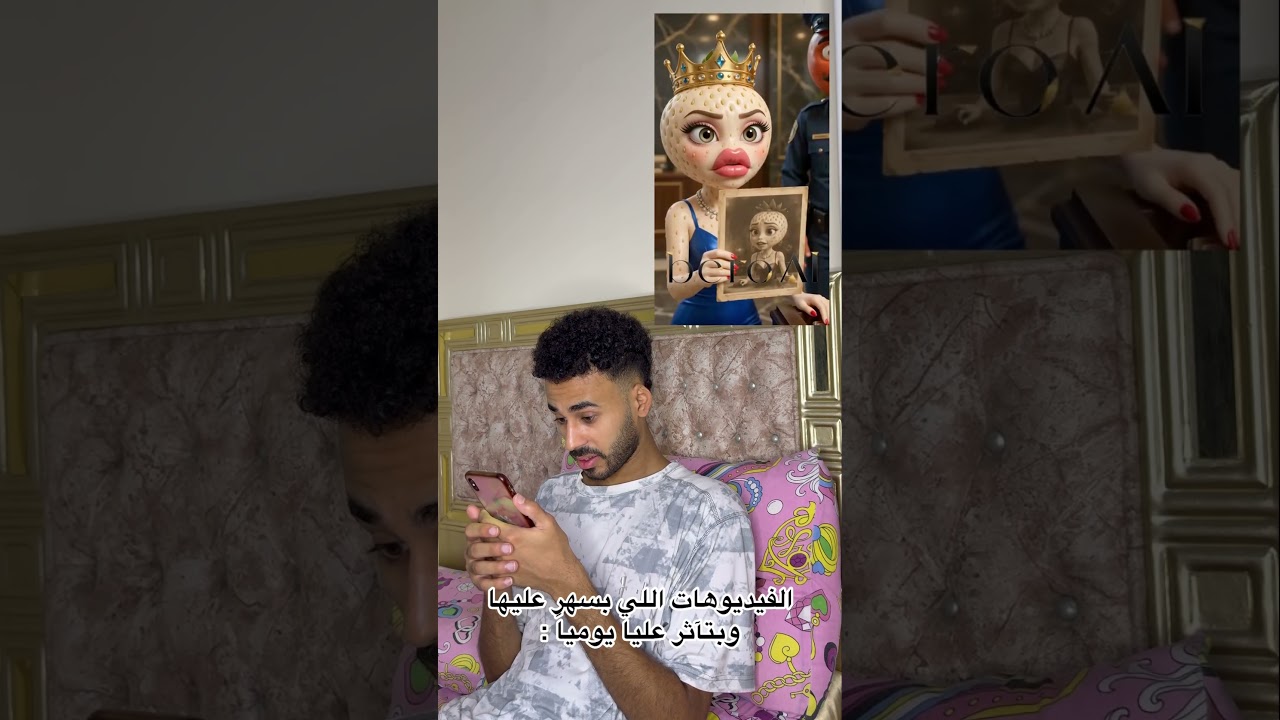 تأثري بفيديوهات ال ai الجزء الاول والثاني 😂