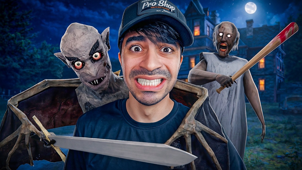 الجدة الشريرة جراني تعود مع  الخفاش المرعب - Granny 😲🔥