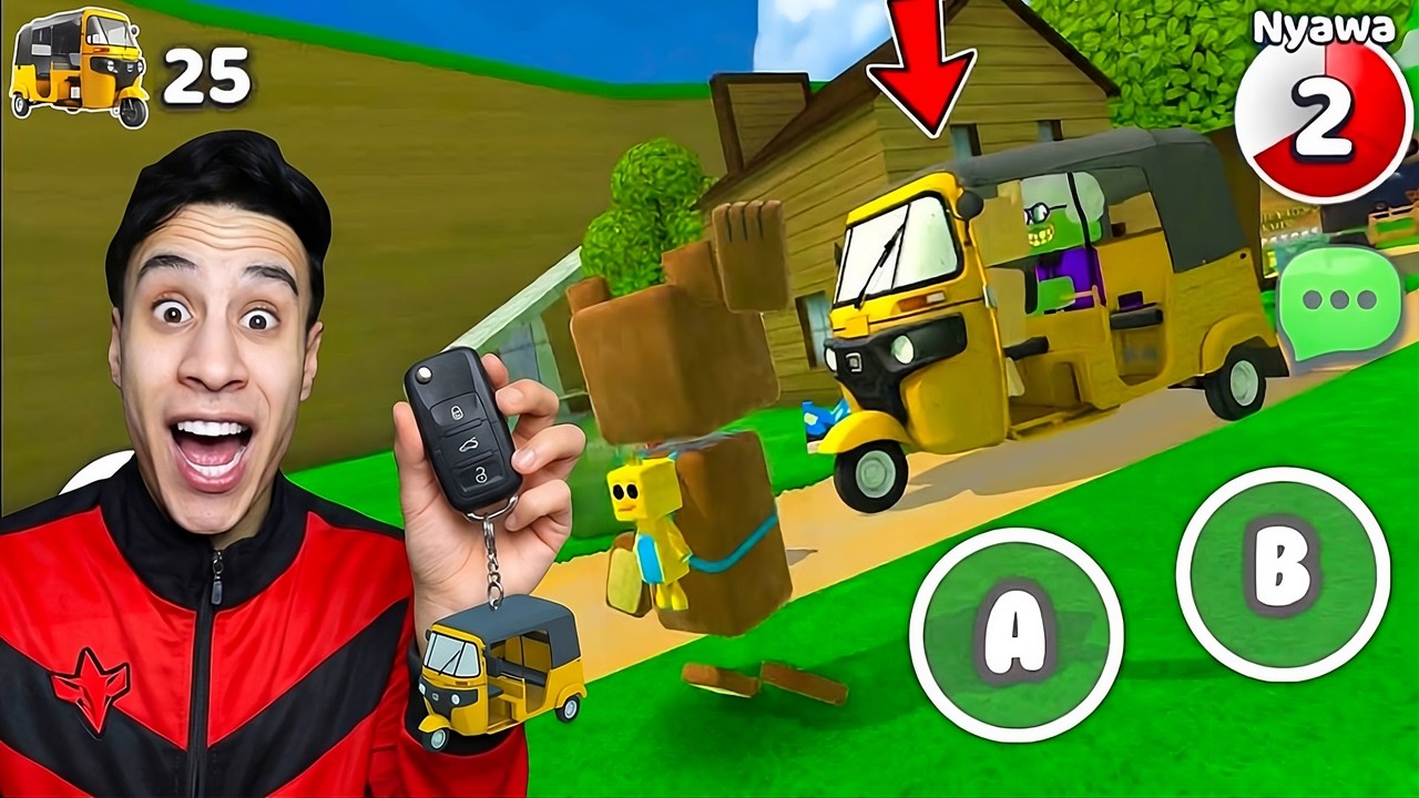توك توك مصر في لعبة الدب الخارق Super Bear Adventure!! 🛺😂