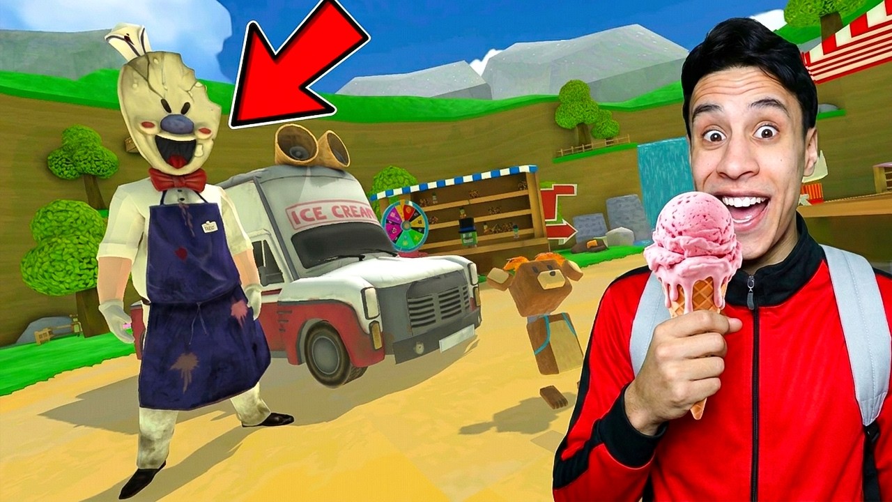 اكتشفت شبح بائع الآيس كريم في Super Bear Adventure 😭🍦