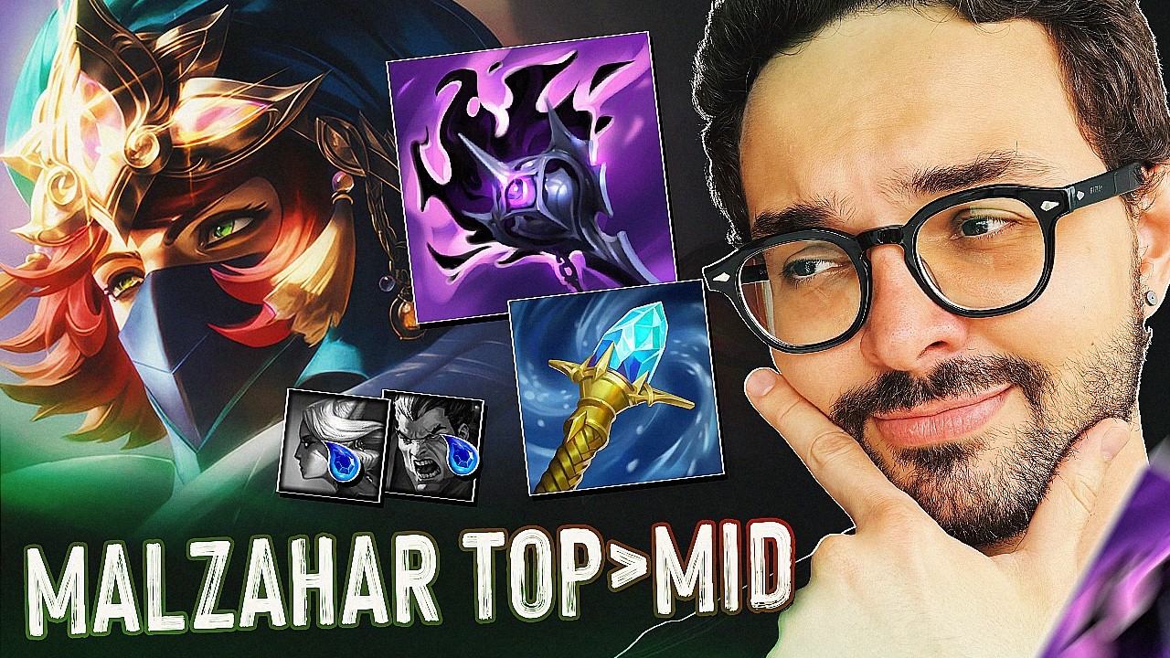 VOCÊ ESTÁ JOGANDO DE MALZAHAR NA LANE ERRADA!