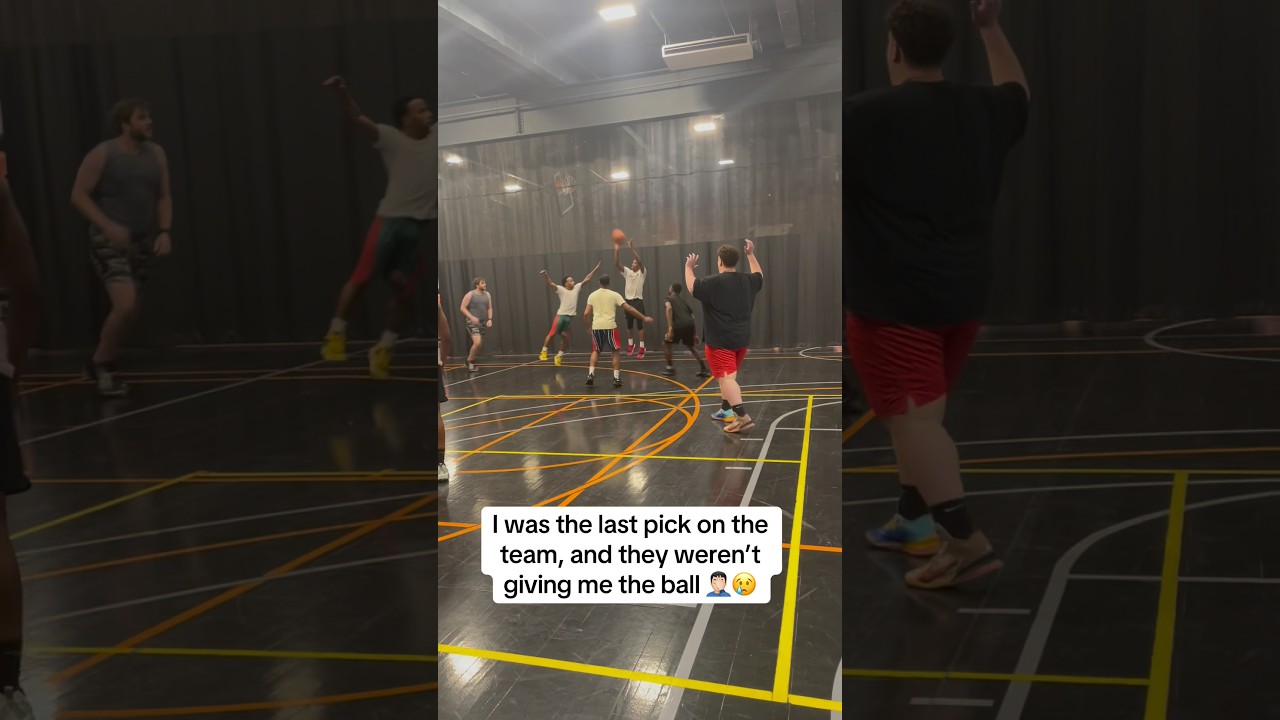 Last pick ➡️ First pick!! Turns out size matters 😮‍💨😈 #basketball #bigboy - Published by Bigbad_mac