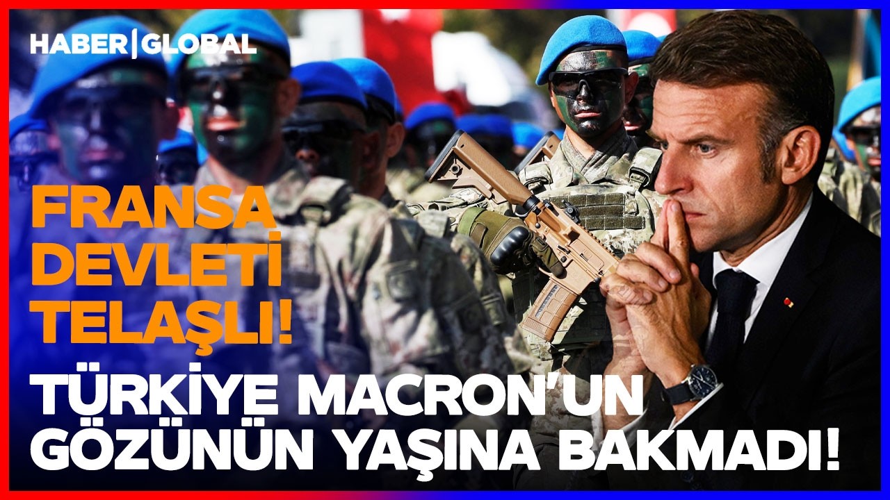 Türkiye Macron'a Hiç Acımadı Fransız Devleti Telaşla Yunan'ı Sattı!