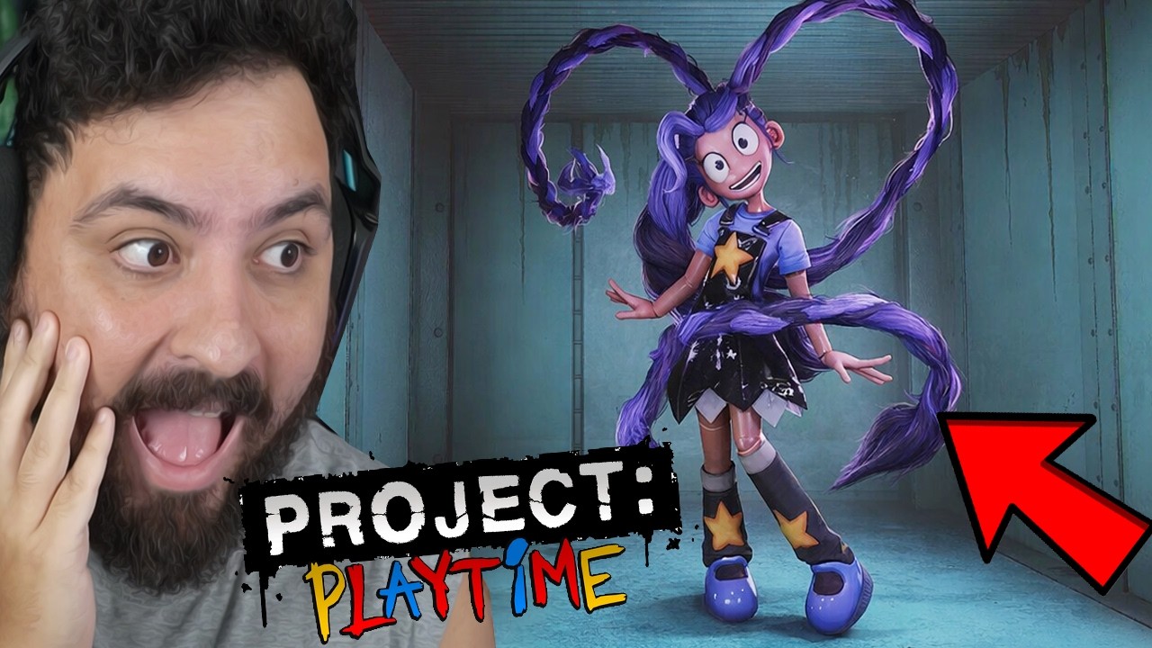 ELES COLOCARAM A LILY LOVEBRAIDS em POPPY PLAYTIME PROJECT?! - INCRÍVEL!