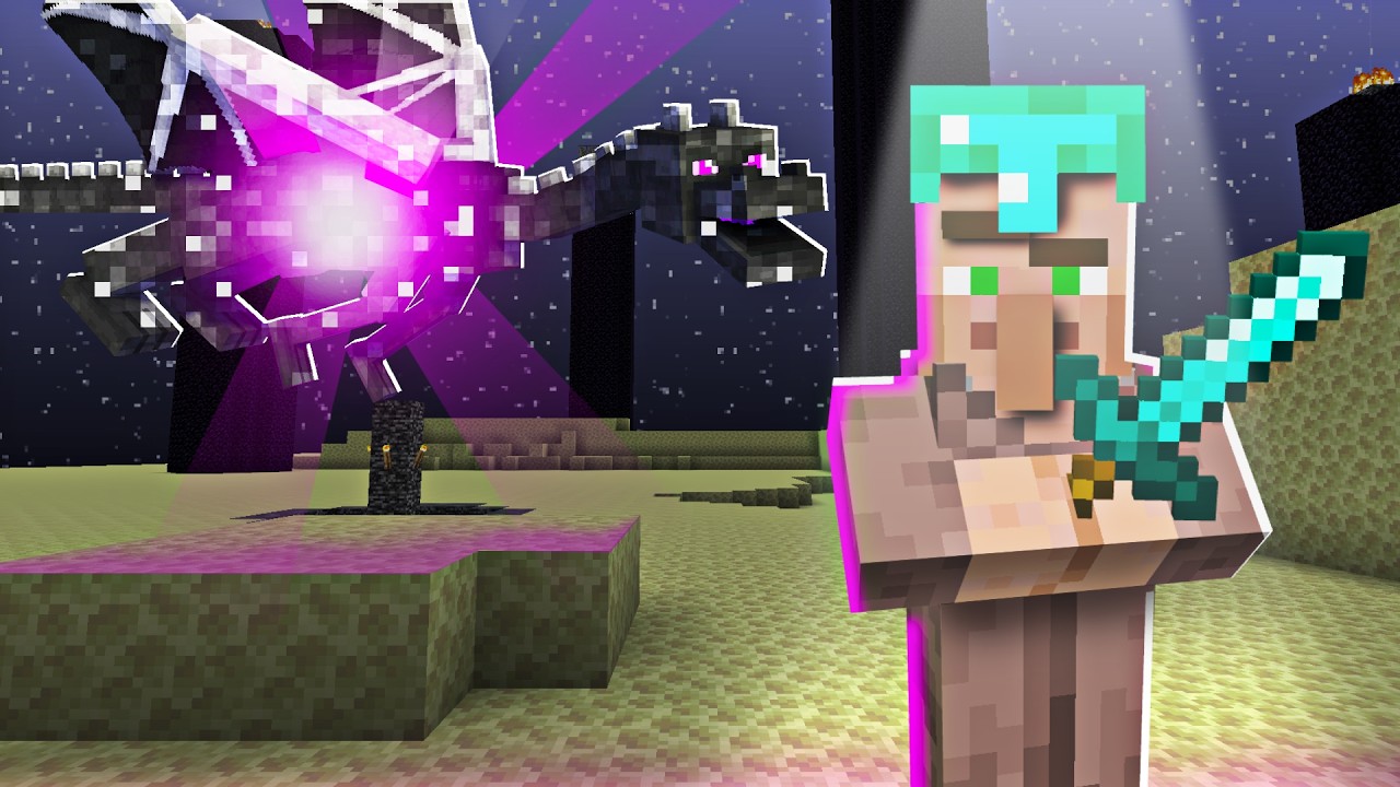 ماين كرافت بس الكائنات يختموا اللعبة!