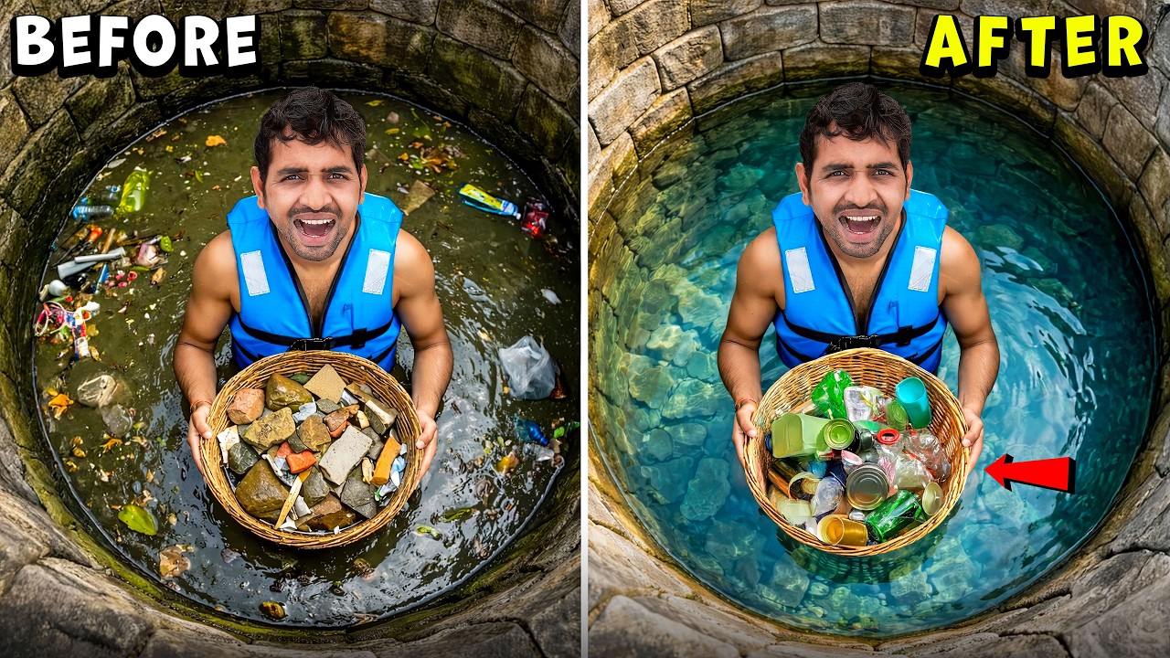 We Clean A Dirty Well - For Animals | Clean well, Clean Water 😍