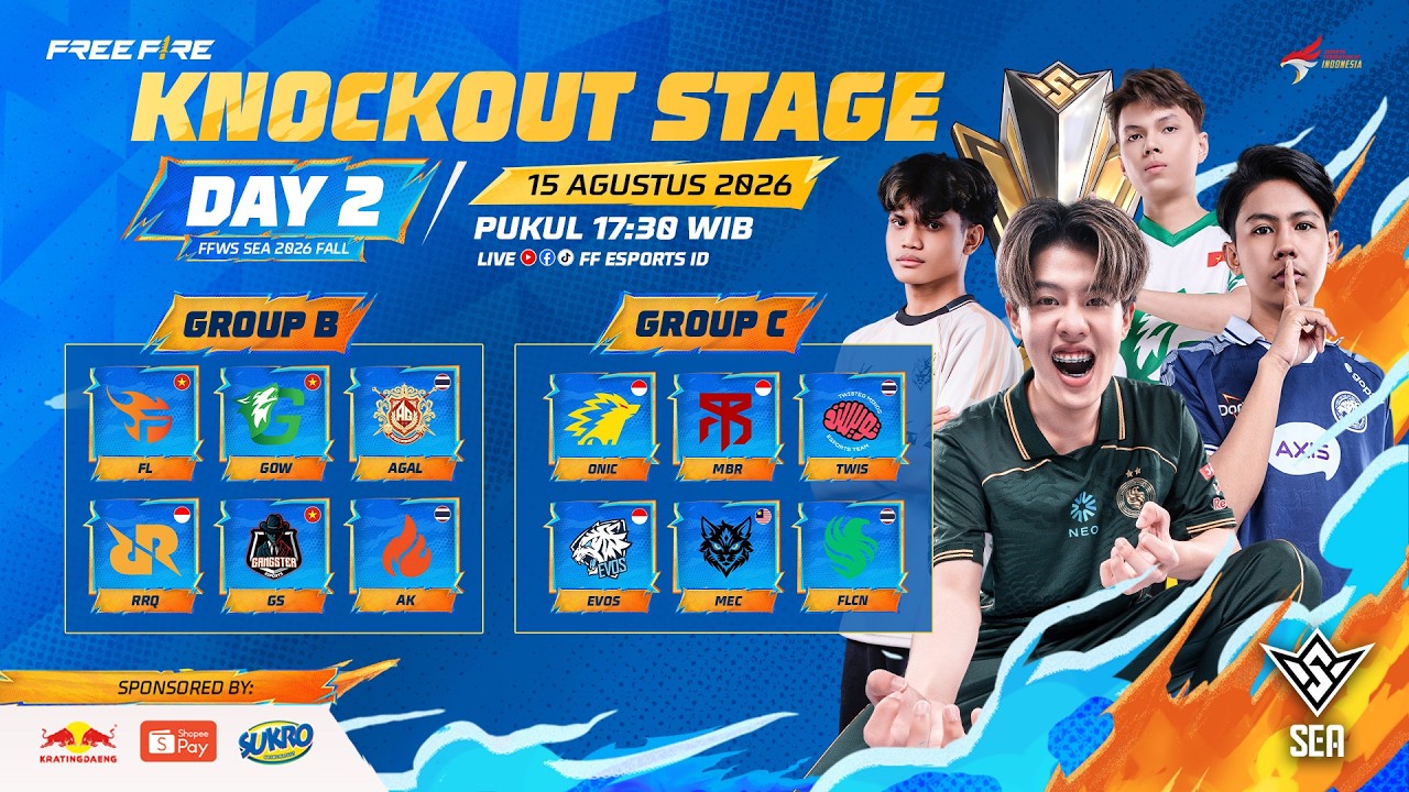 [ID] FFWS SEA 2026 FALL | Knockout Stage - Week 1 Day 2