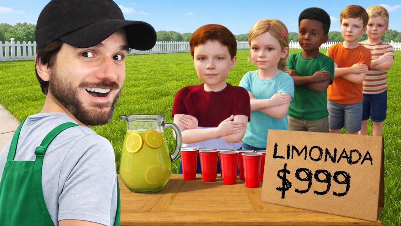 TÔ VENDENDO LIMONADA PRA COMPRAR UM PLAYSTATION 6!