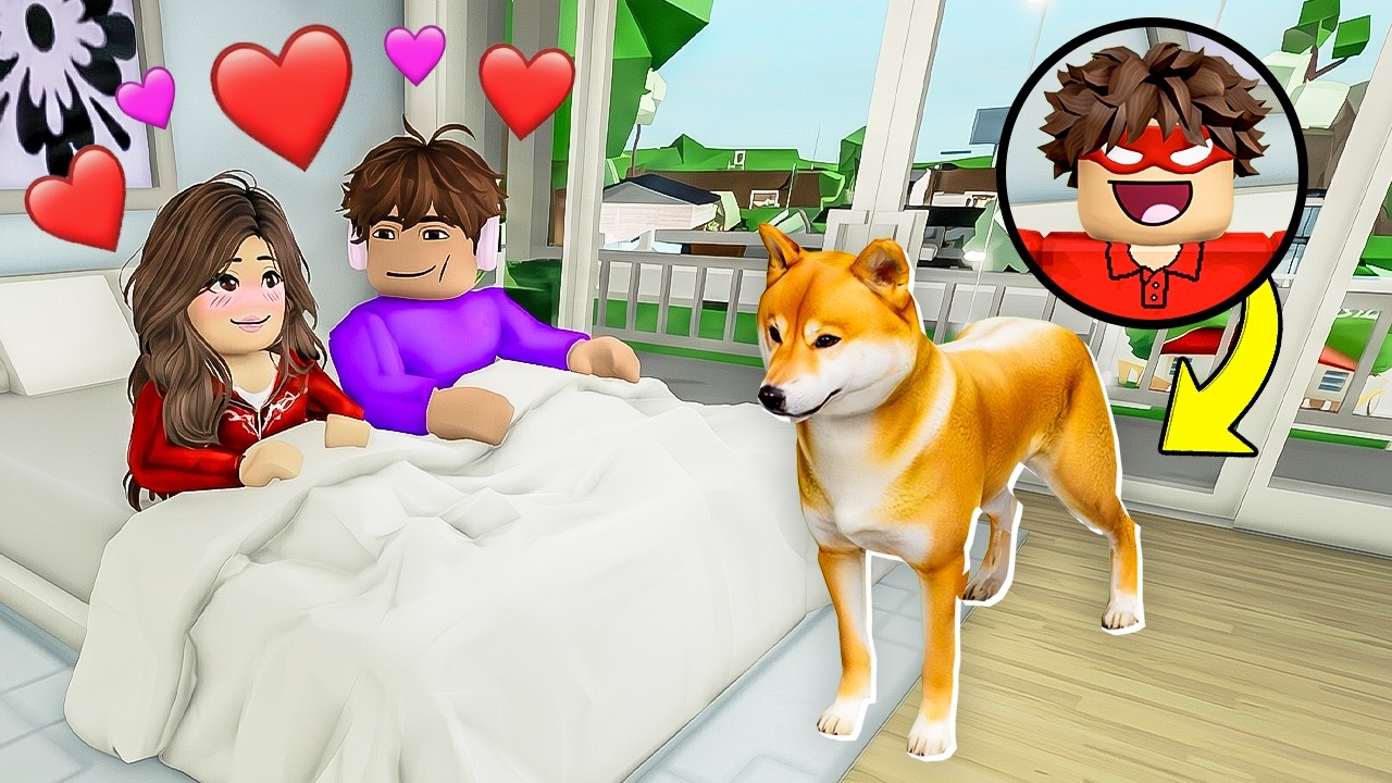 Spying On My SISTER as a PET In Roblox!!