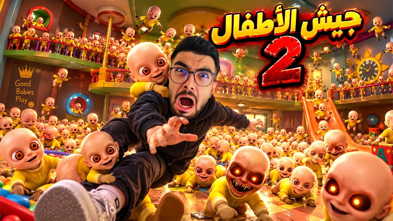 1000 طفل كريه يعذبني 😭 The Baby In Yellow