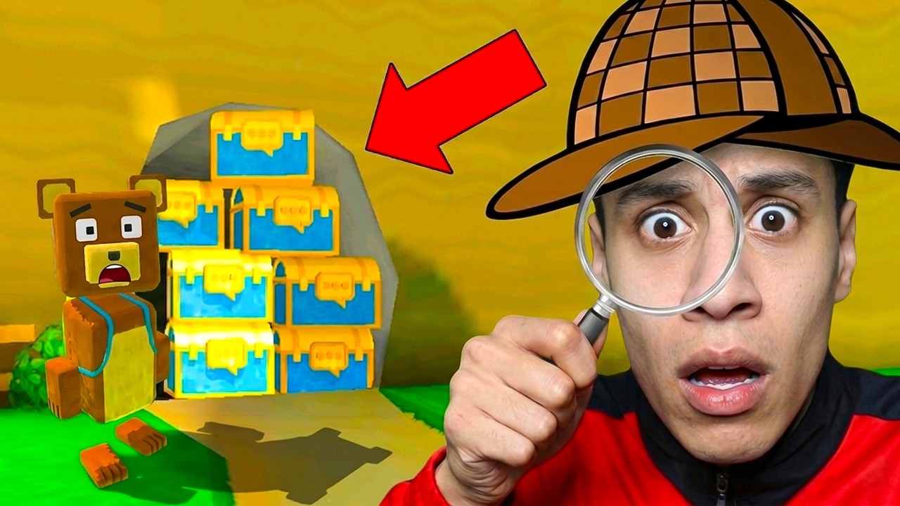 اكتشفت أكبر مخزن كنوز في لعبة Super Bear Adventure… عالم الصناديق!🚫🤯