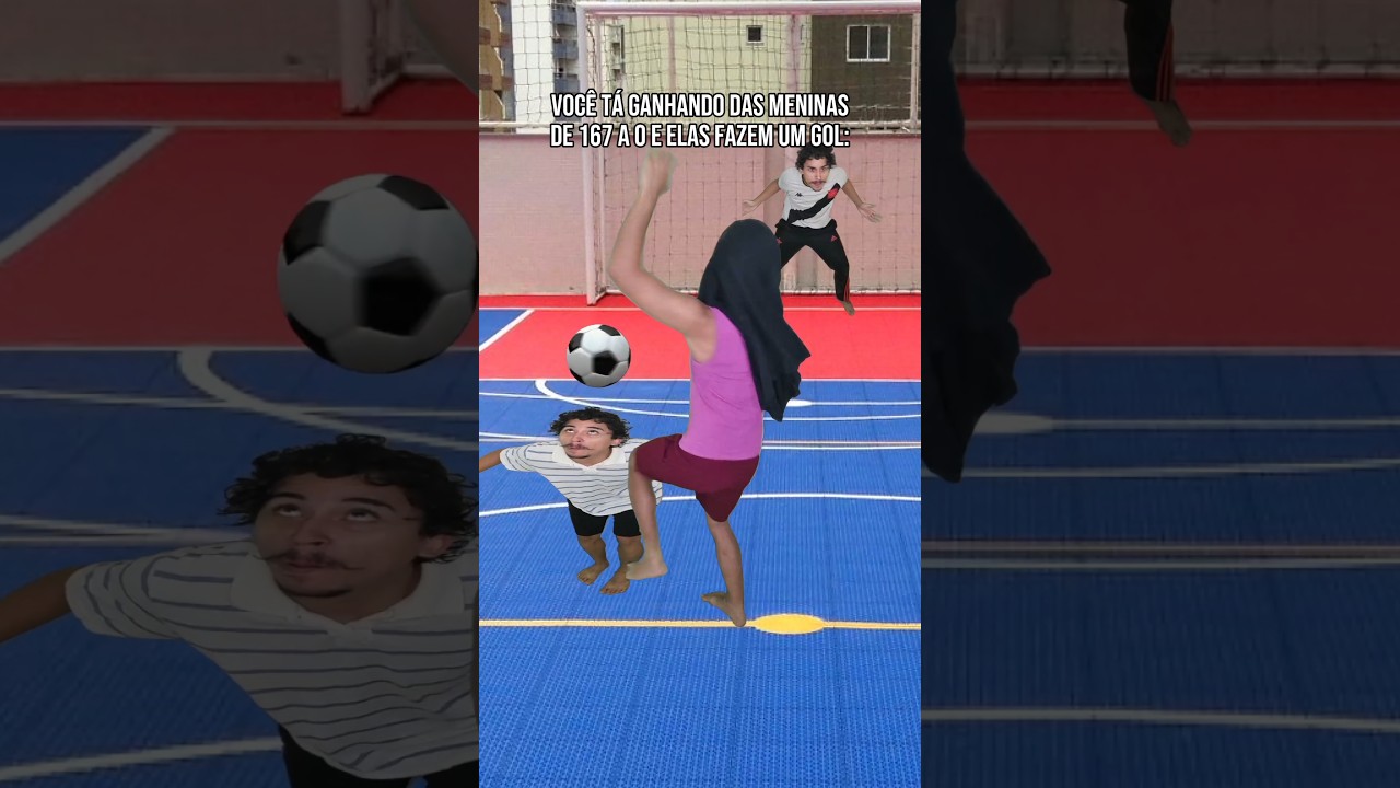 Quando elas conseguem fazer gol #shorts