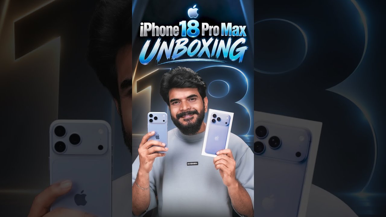 Hands on New iPhone 18 Pro Max🥳 | #iPhone18proMax #unboxingNewiphones #iPhone18Series #iPhone18Pro.