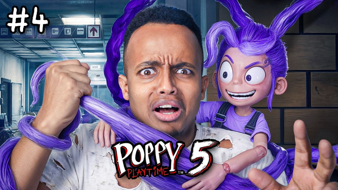 وداعاً أبو فلة.. 💀 الوحش البنفسجي مسكني!! 😱🚫Poppy Playtime Chapter 5 (النهاية)