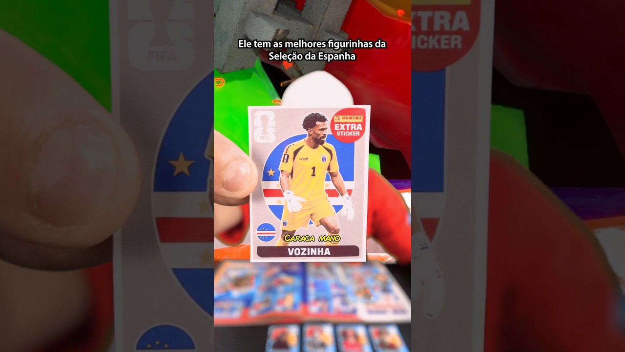 As figurinhas da Espanha na Copa são assim?
