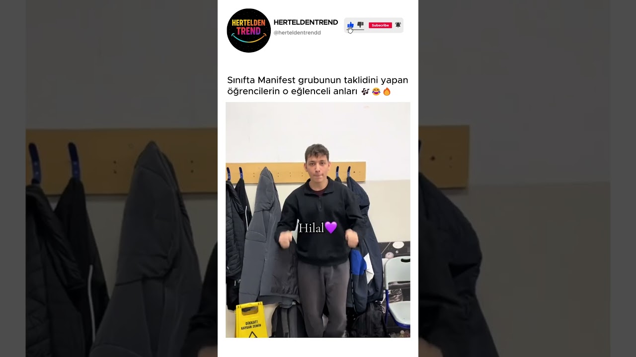 Sınıfta Manifest grubunun taklidini yapan öğrencilerin o eğlenceli anları 🎶😂🔥 @12jlog
