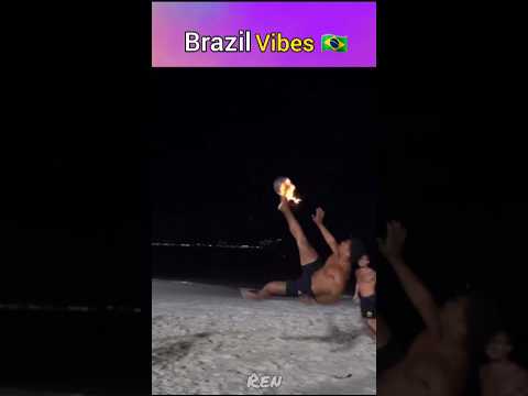 Brazil Football Vibes 🔥#football #brazil #short